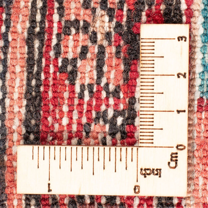 Tapis de couloir Tapis persan - Nomadic - 306 x 115 cm - rouge