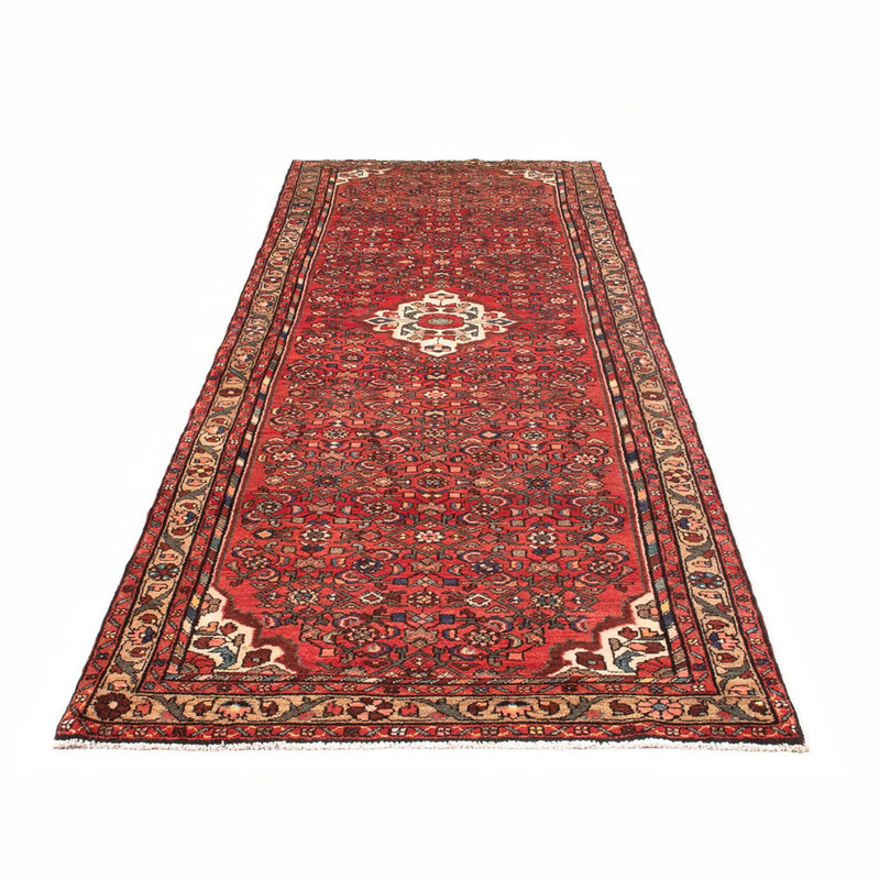 Tapis de couloir Tapis persan - Nomadic - 326 x 112 cm - rouge