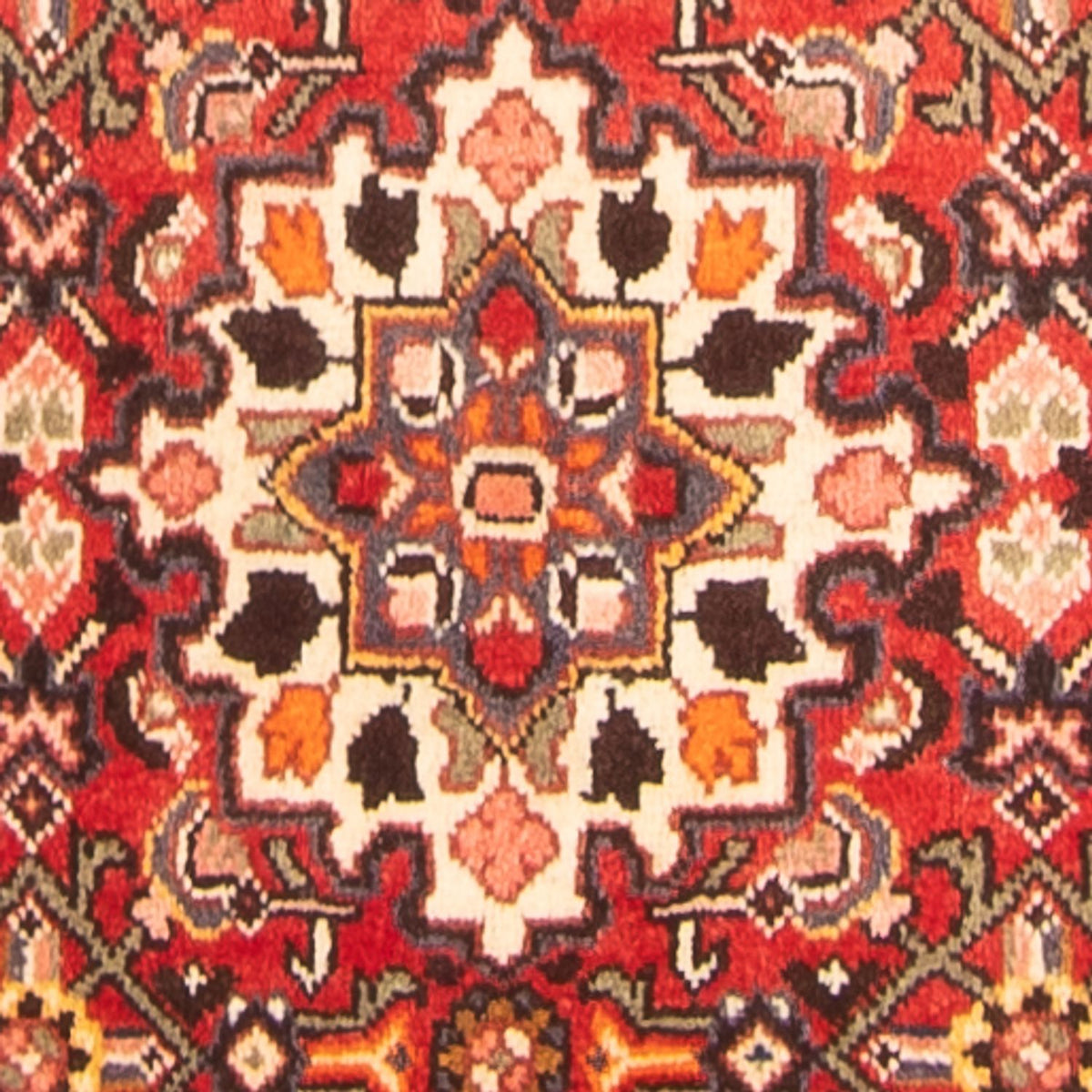 Tapis de couloir Tapis persan - Nomadic - 327 x 112 cm - rouge