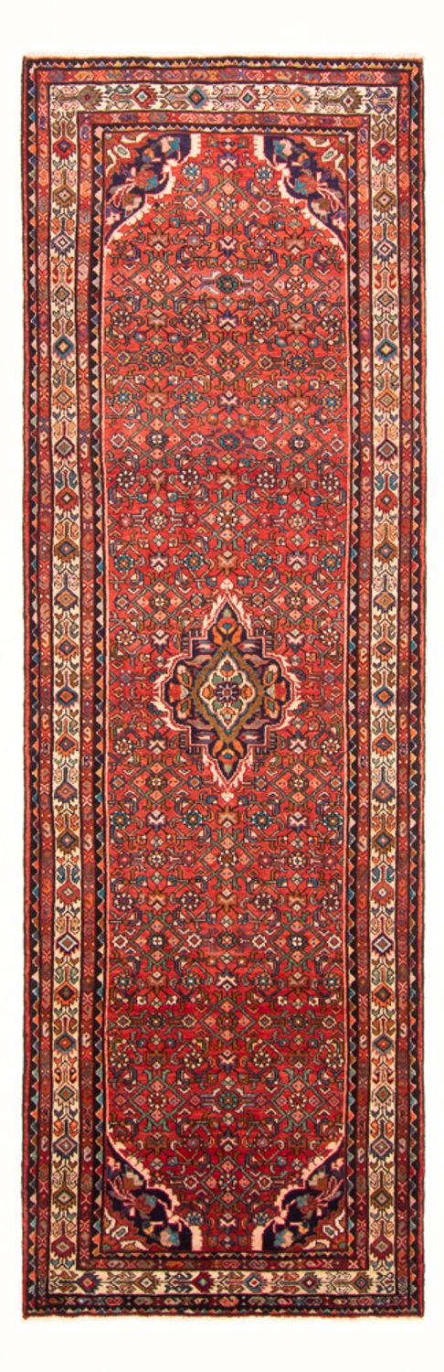 Tapis de couloir Tapis persan - Nomadic - 332 x 118 cm - rouge