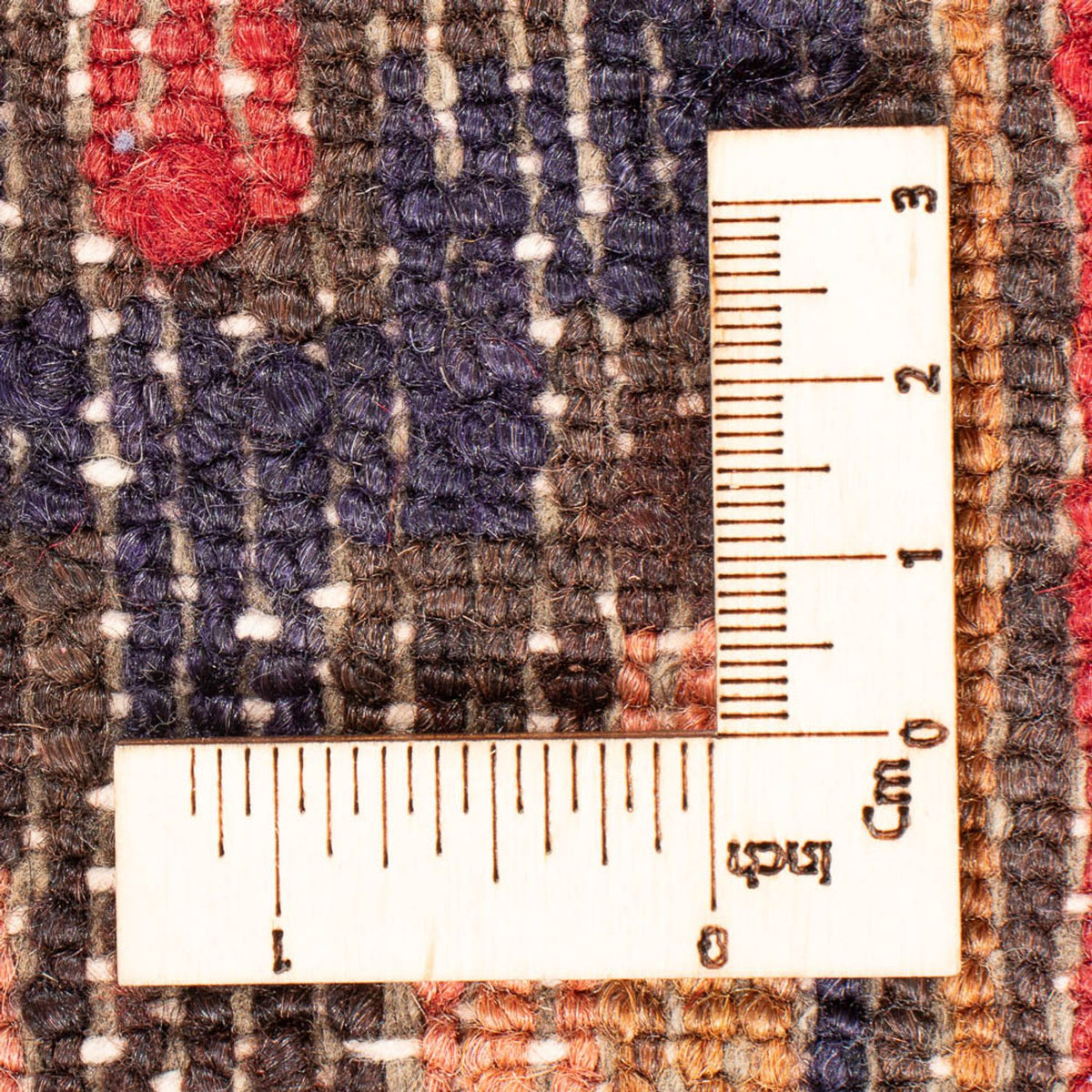 Tapis de couloir Tapis persan - Bidjar - 314 x 110 cm - rouge