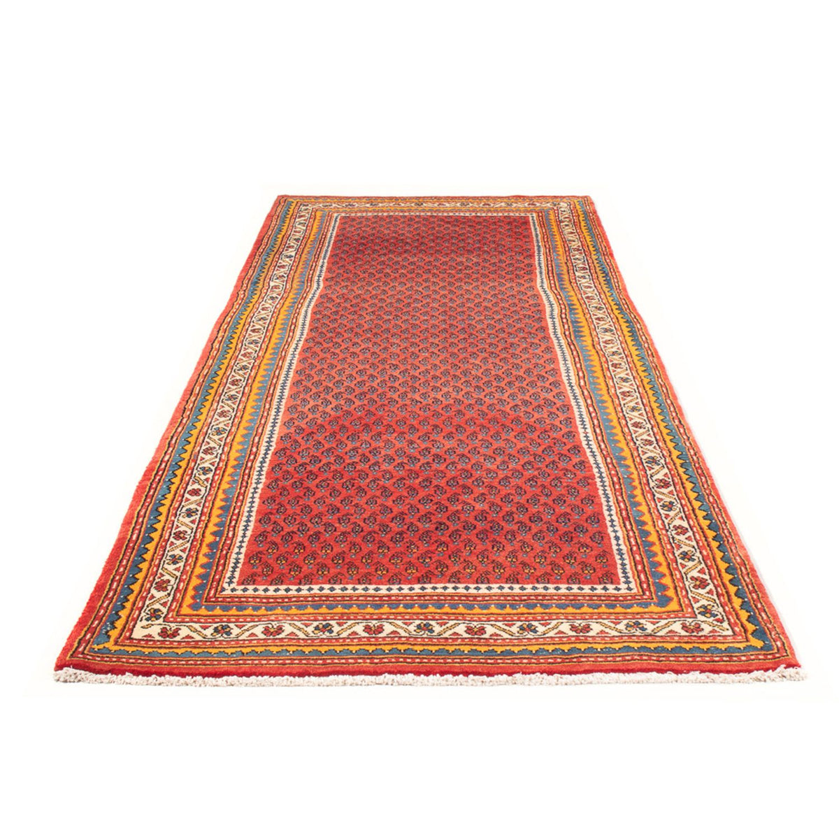 Tapis de couloir Tapis persan - Classique - 328 x 118 cm - rouge