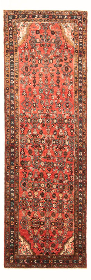 Tapis de couloir Tapis persan - Nomadic - 302 x 111 cm - rouge