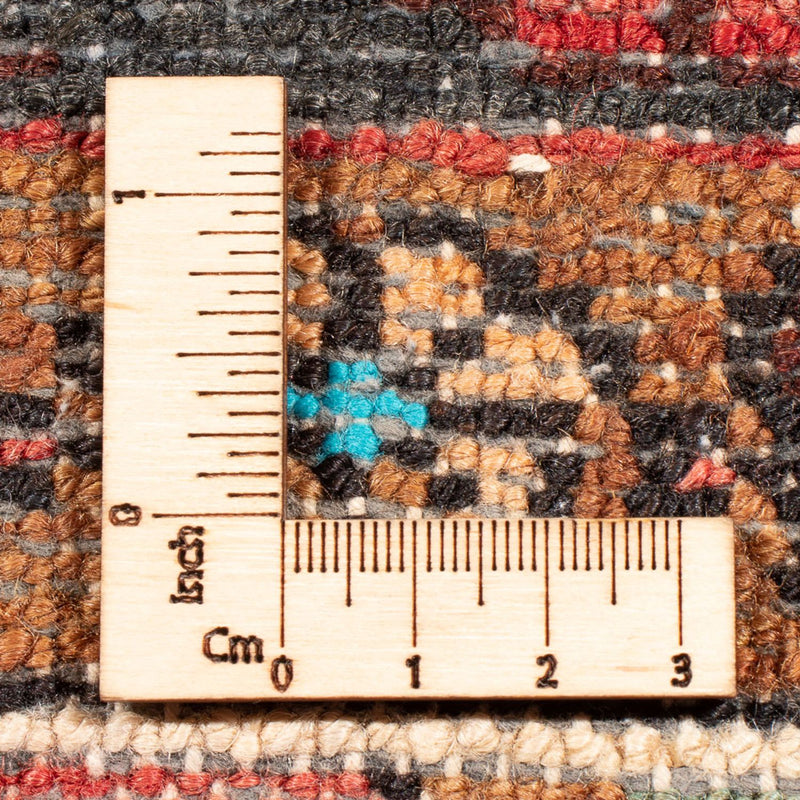 Tapis de couloir Tapis persan - Nomadic - 302 x 111 cm - rouge