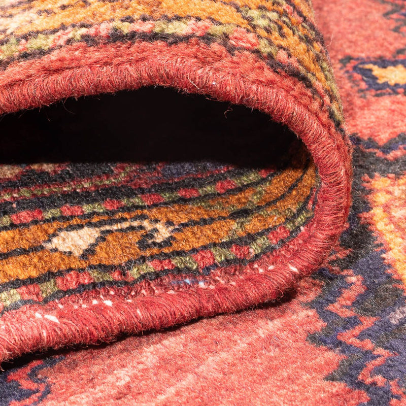 Tapis de couloir Tapis persan - Nomadic - 280 x 98 cm - rouge