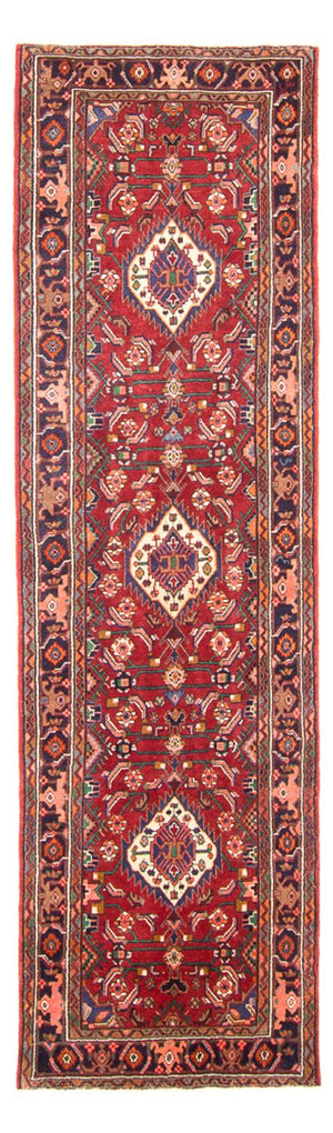 Tapis de couloir Tapis persan - Nomadic - 314 x 105 cm - rouge