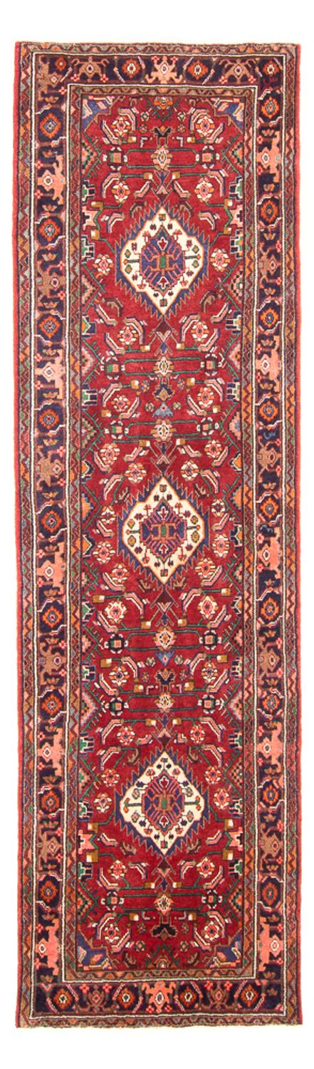 Tapis de couloir Tapis persan - Nomadic - 314 x 105 cm - rouge