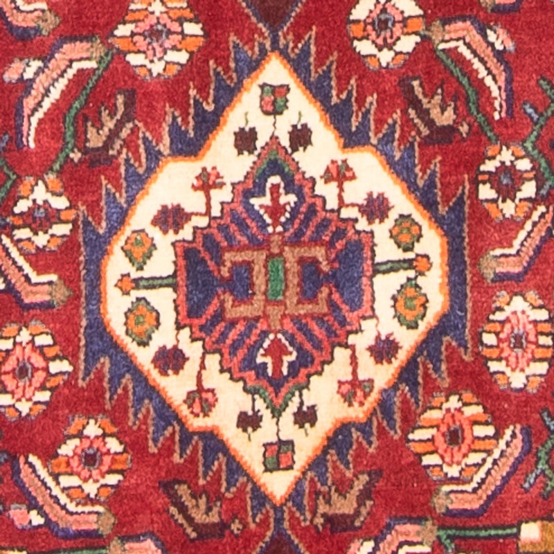 Tapis de couloir Tapis persan - Nomadic - 314 x 105 cm - rouge