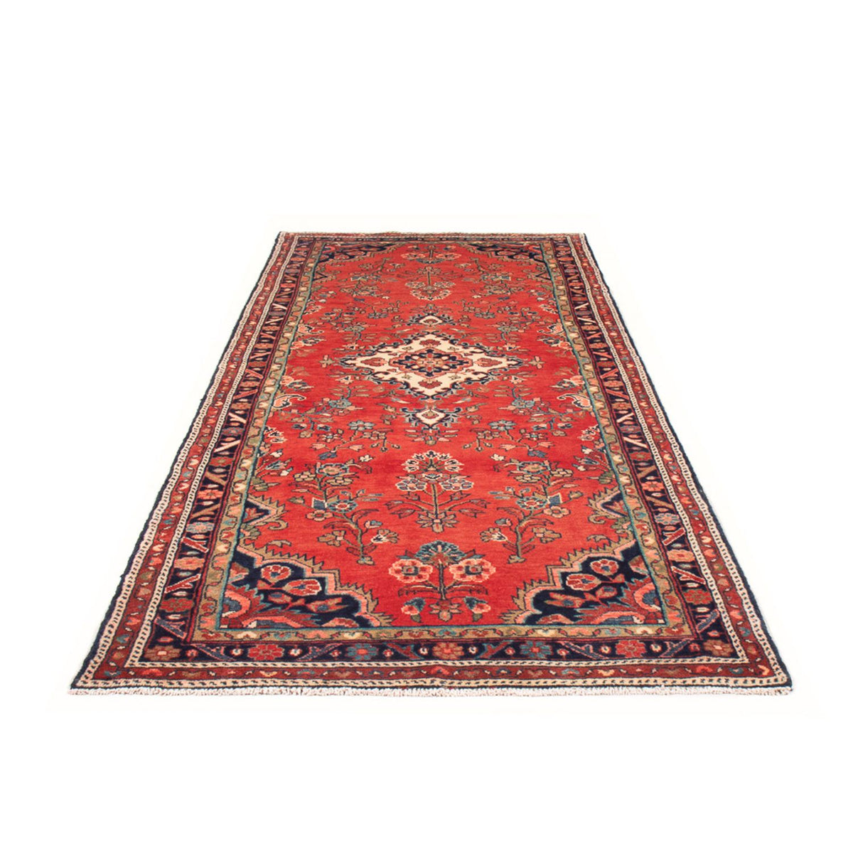 Tapis de couloir Tapis persan - Nomadic - 300 x 112 cm - rouge