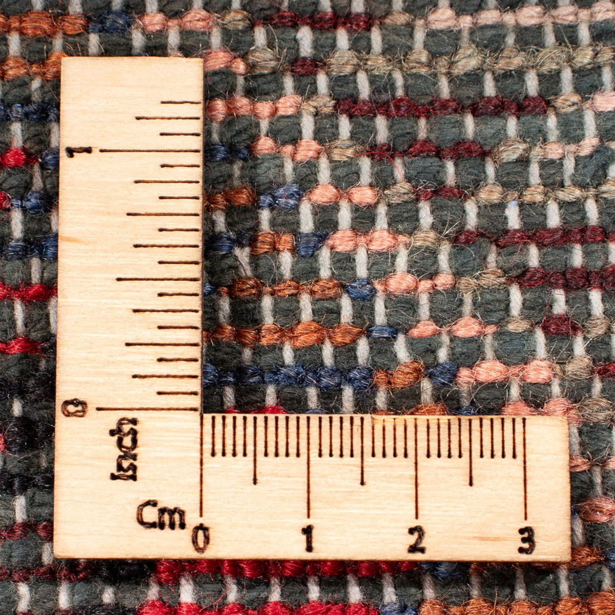 Tapis de couloir Tapis persan - Nomadic - 295 x 113 cm - rouge