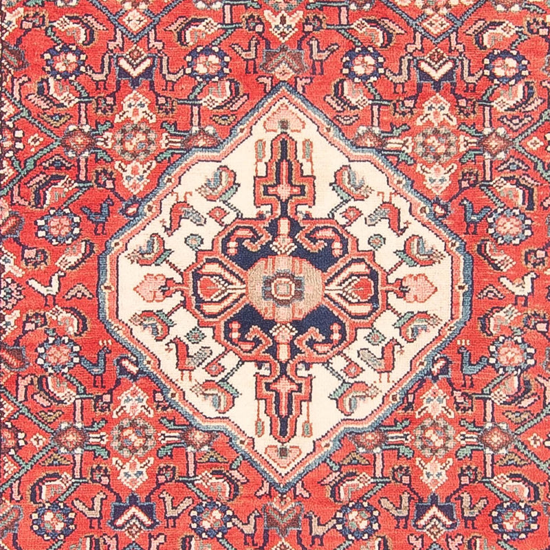 Tapis de couloir Tapis persan - Nomadic - 318 x 110 cm - rouge