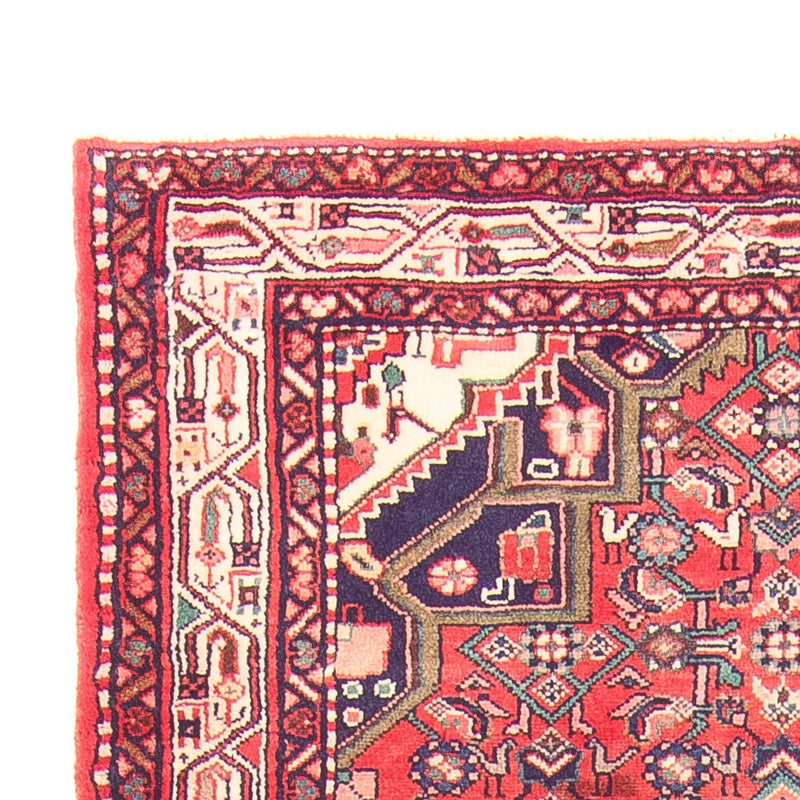 Tapis de couloir Tapis persan - Nomadic - 318 x 110 cm - rouge
