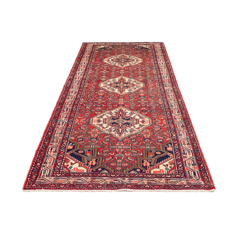 Tapis de couloir Tapis persan - Nomadic - 318 x 110 cm - rouge