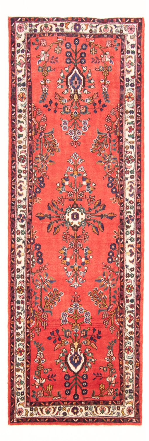 Tapis de couloir Tapis persan - Nomadic - 291 x 106 cm - rouge