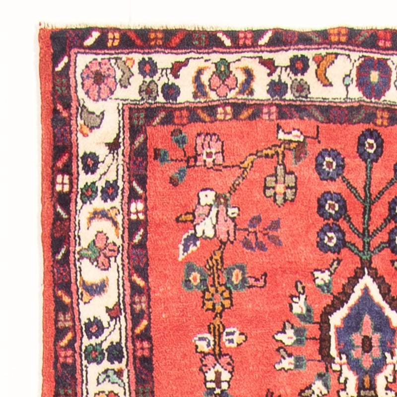 Tapis de couloir Tapis persan - Nomadic - 291 x 106 cm - rouge