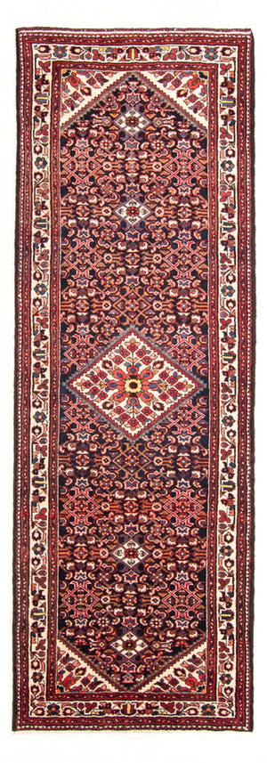 Tapis de couloir Tapis persan - Nomadic - 330 x 116 cm - bleu foncé