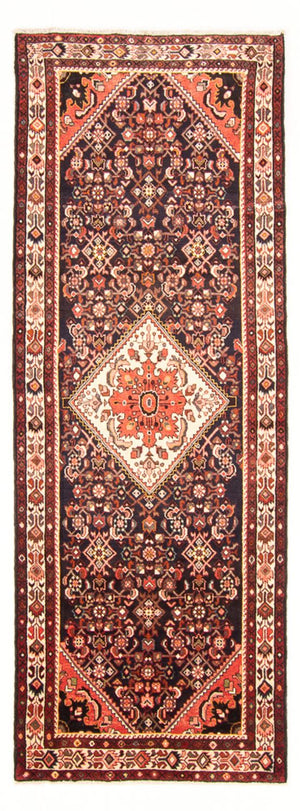 Tapis de couloir Tapis persan - Nomadic - 307 x 122 cm - bleu foncé