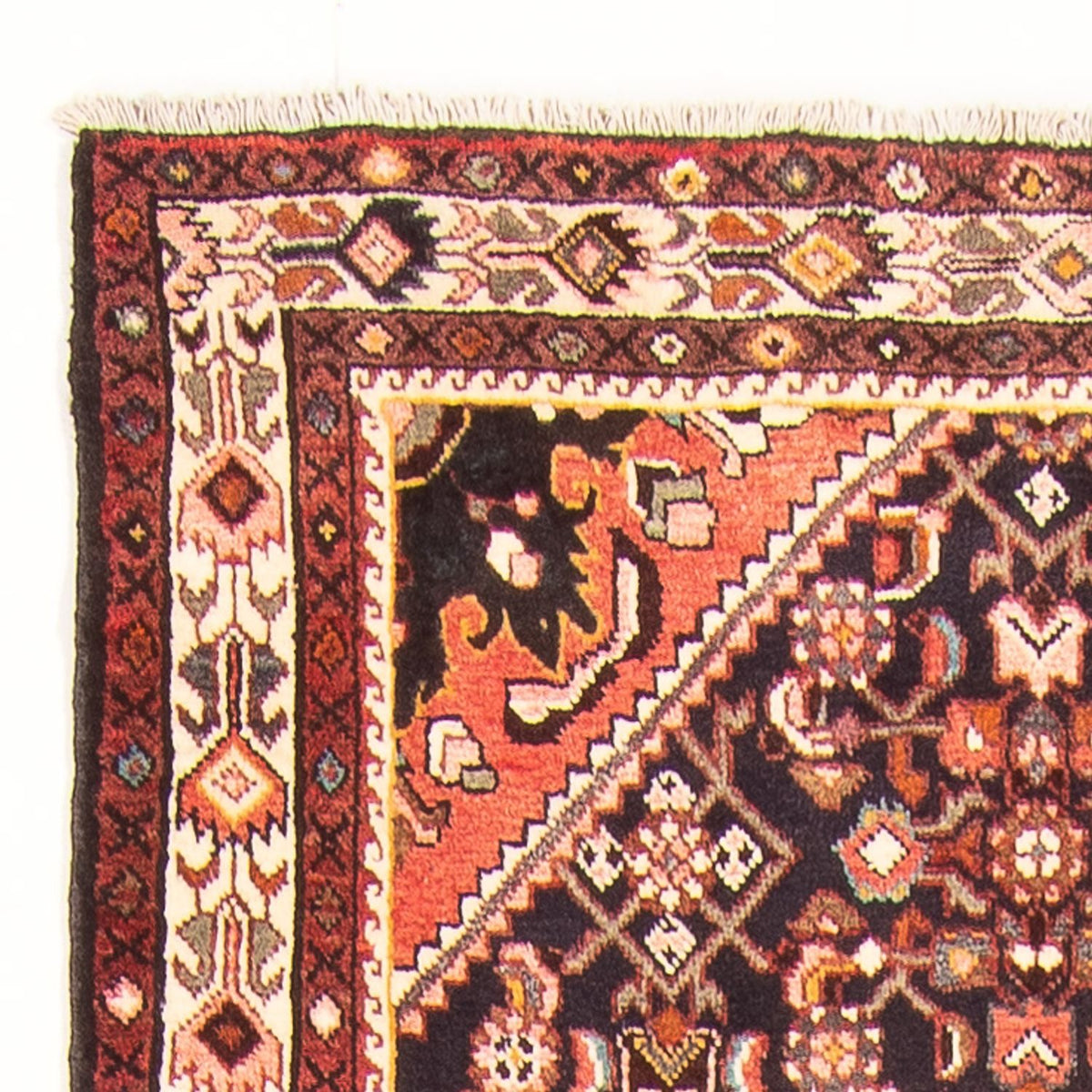 Tapis de couloir Tapis persan - Nomadic - 307 x 122 cm - bleu foncé