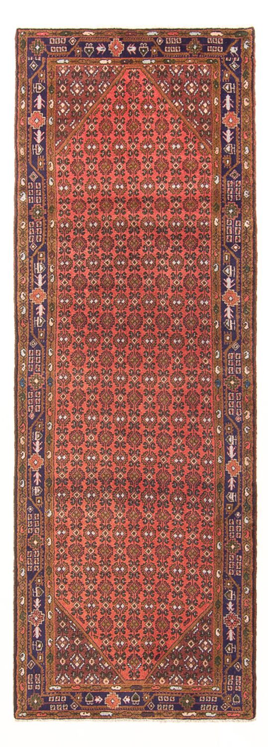 Tapis de couloir Tapis persan - Nomadic - 294 x 101 cm - rouge