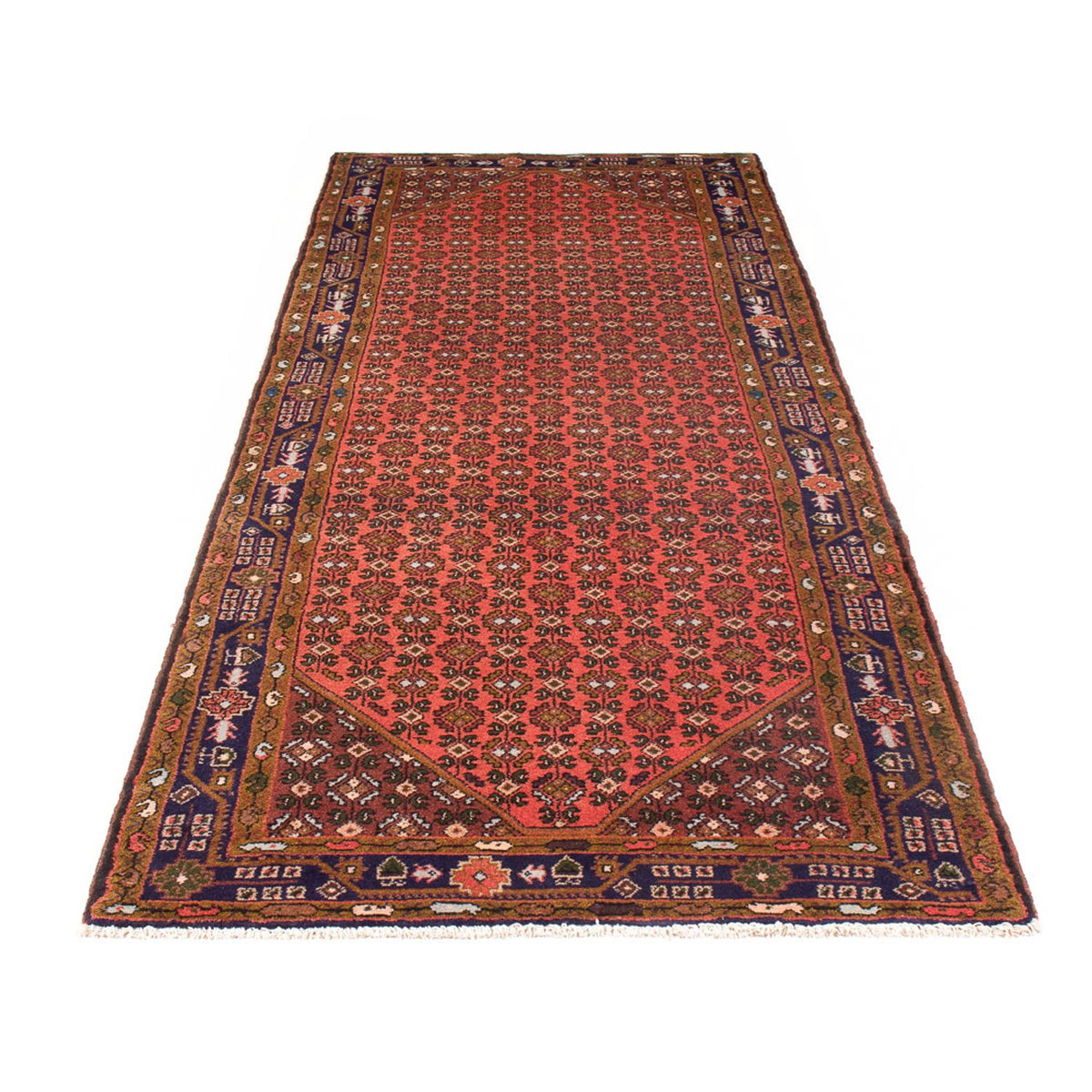 Tapis de couloir Tapis persan - Nomadic - 294 x 101 cm - rouge
