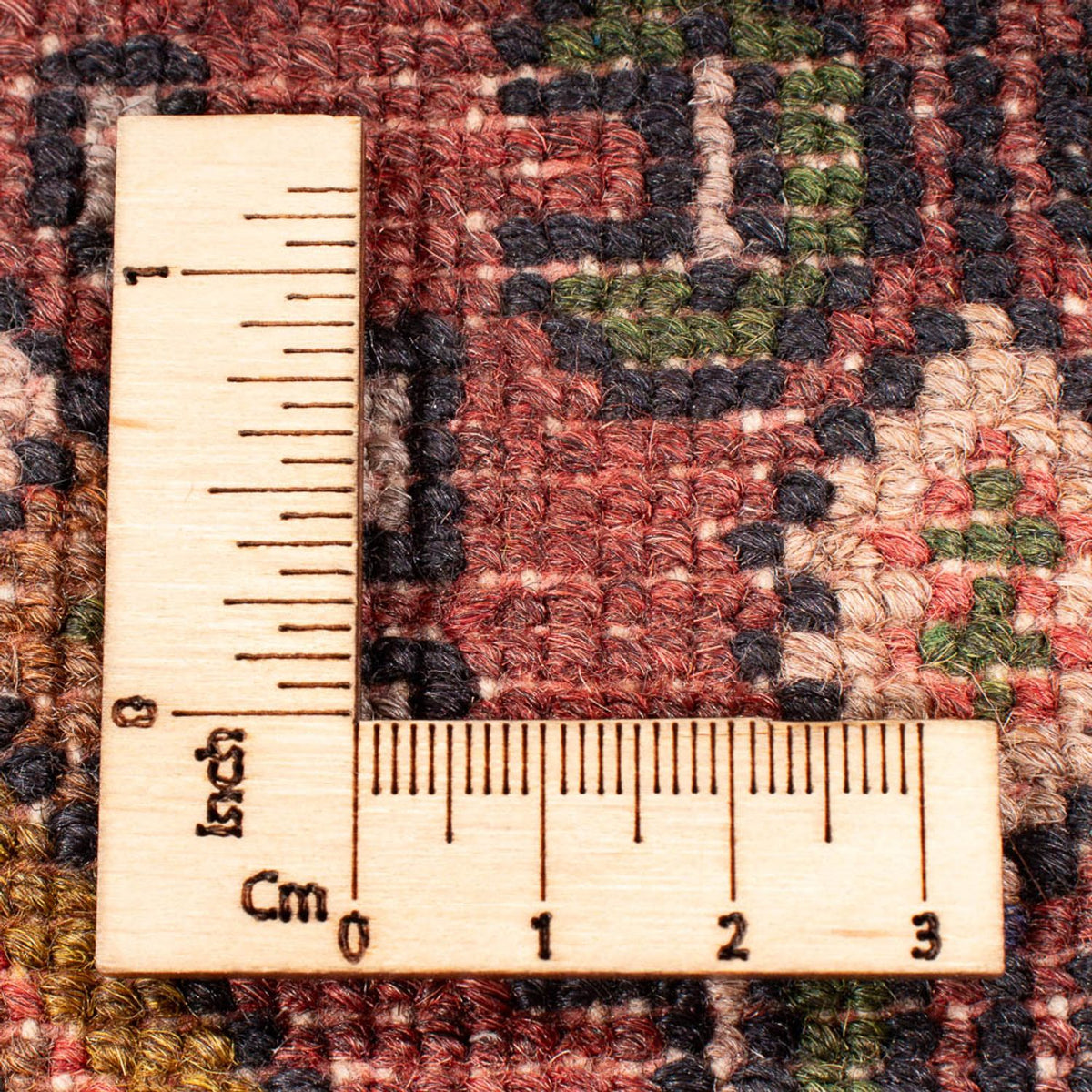 Tapis de couloir Tapis persan - Nomadic - 294 x 101 cm - rouge