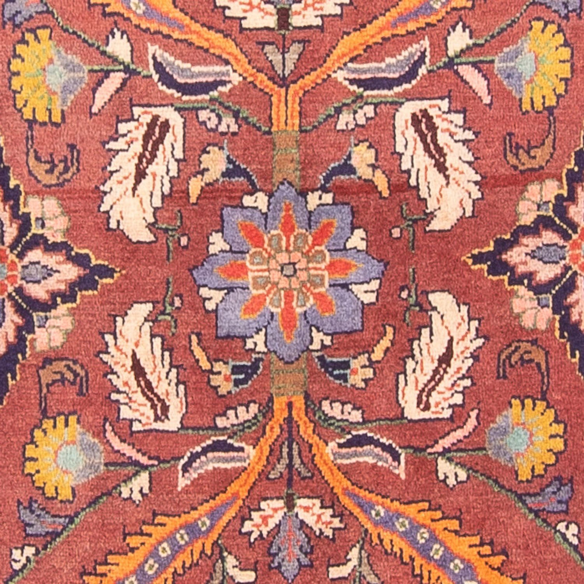 Tapis de couloir Tapis persan - Nomadic - 274 x 105 cm - rouge