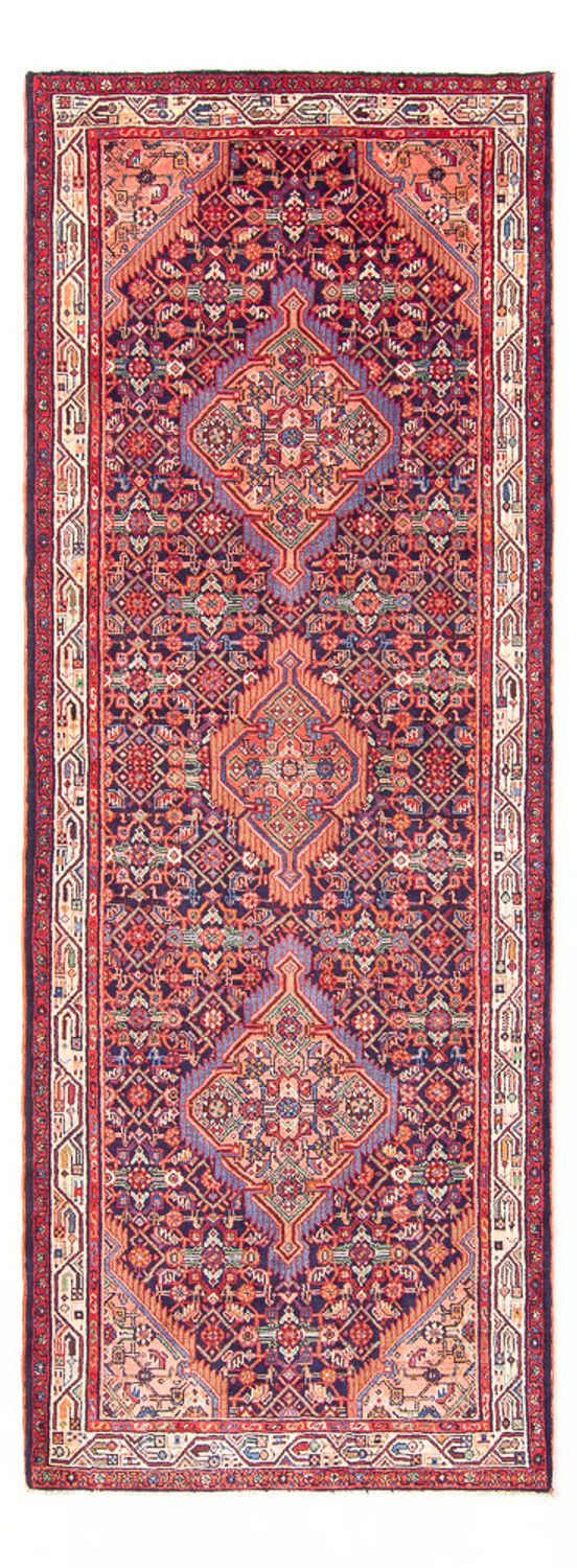 Tapis de couloir Tapis persan - Nomadic - 335 x 120 cm - bleu foncé