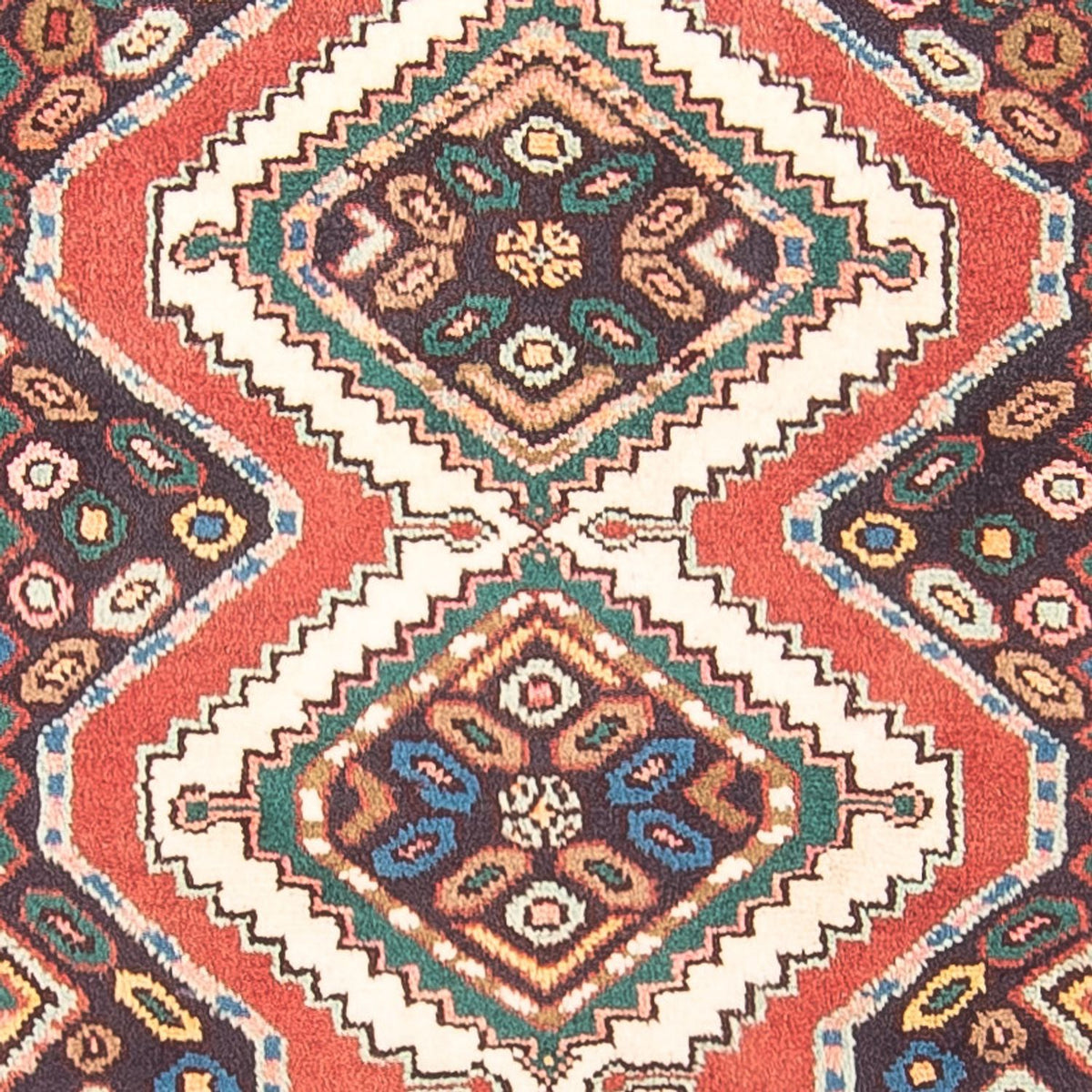 Tapis de couloir Tapis persan - Nomadic - 310 x 93 cm - beige