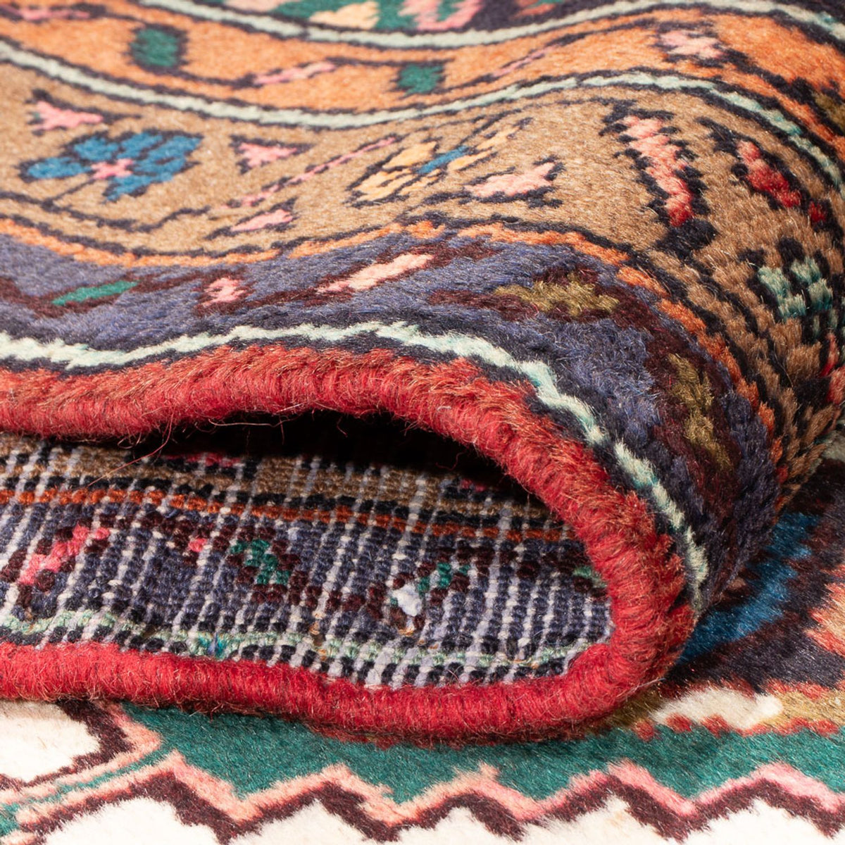 Tapis de couloir Tapis persan - Nomadic - 310 x 93 cm - beige