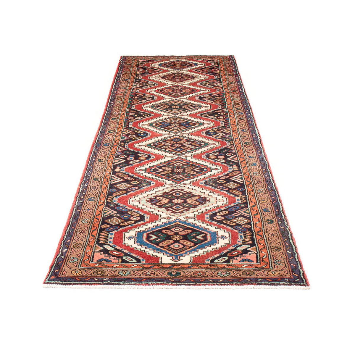 Tapis de couloir Tapis persan - Nomadic - 310 x 93 cm - beige