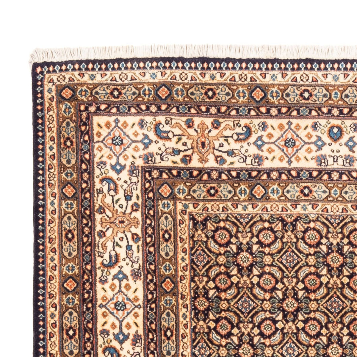 Tapis persan - Classique - 145 x 103 cm - bleu foncé