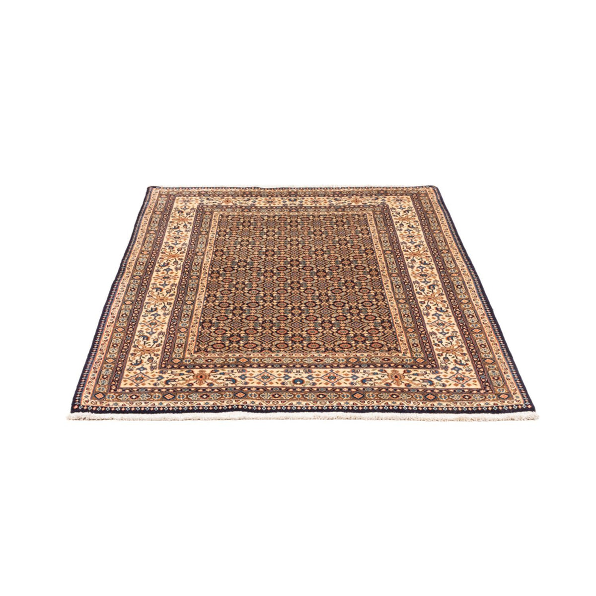 Tapis persan - Classique - 145 x 103 cm - bleu foncé