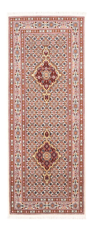 Tapis de couloir Tapis persan - Classique - 195 x 81 cm - crème