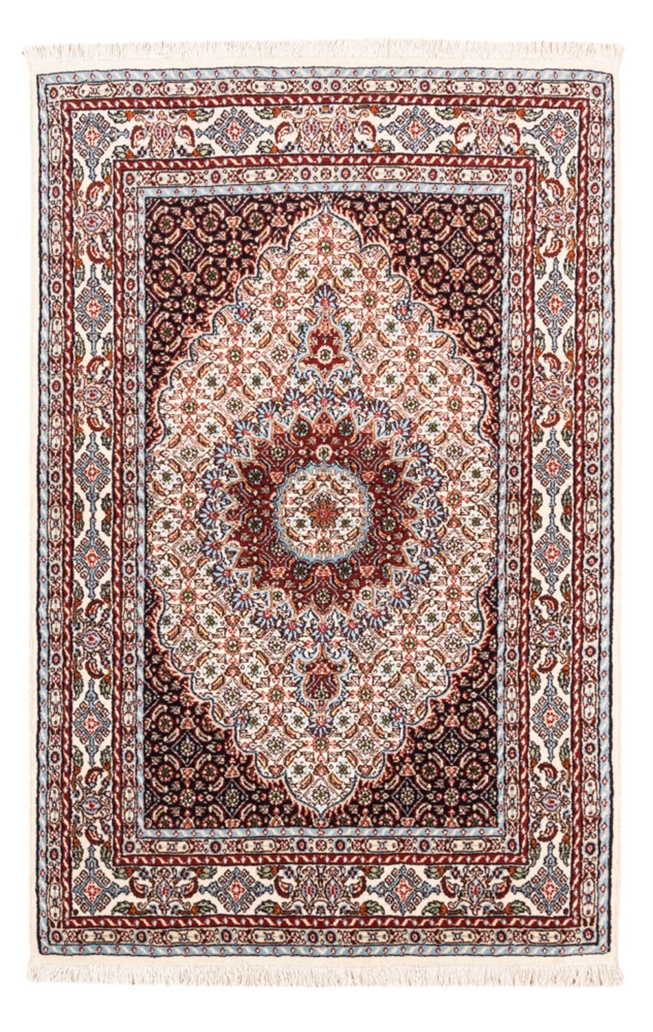 Tapis persan - Classique - 147 x 97 cm - crème