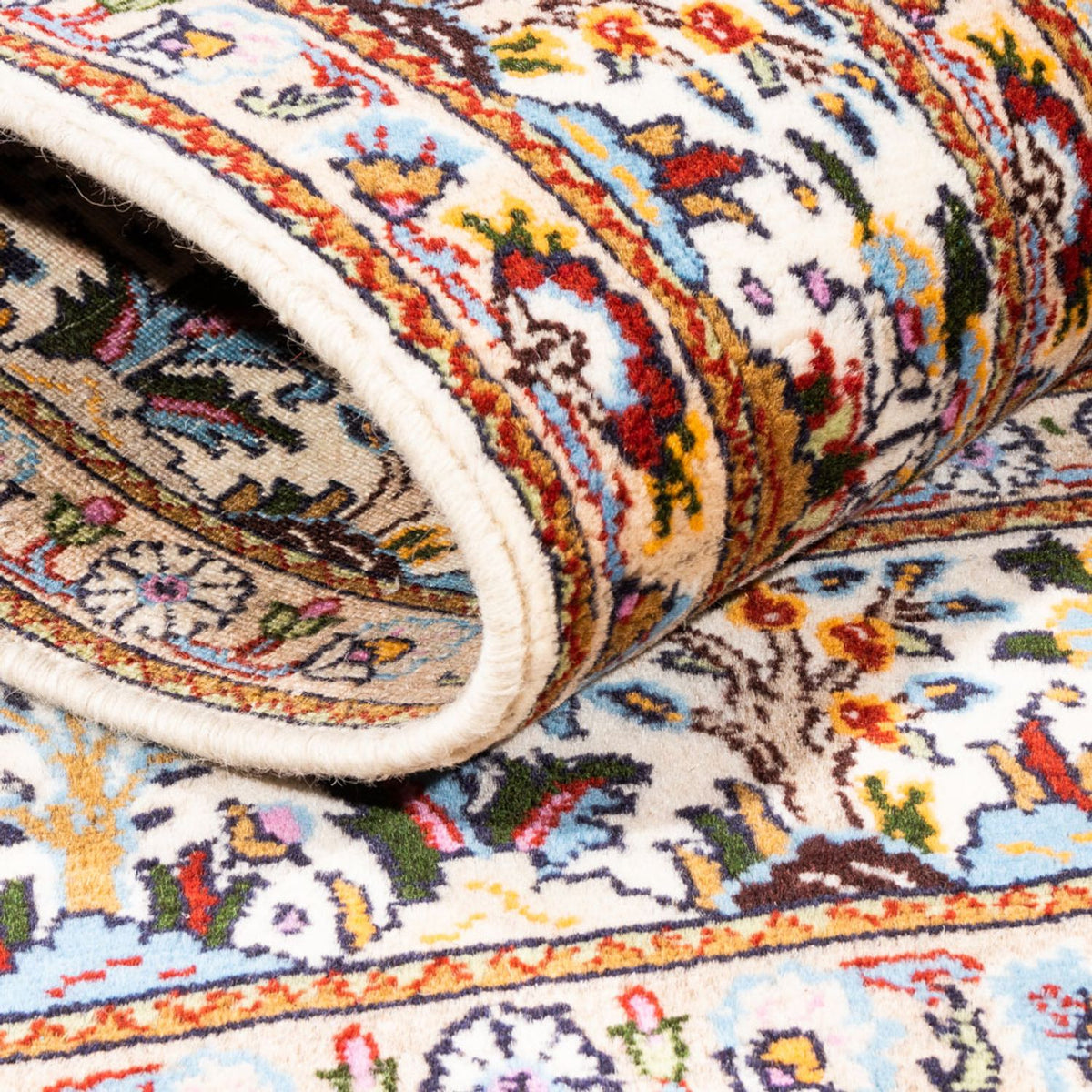 Tapis persan - Classique - 142 x 94 cm - crème