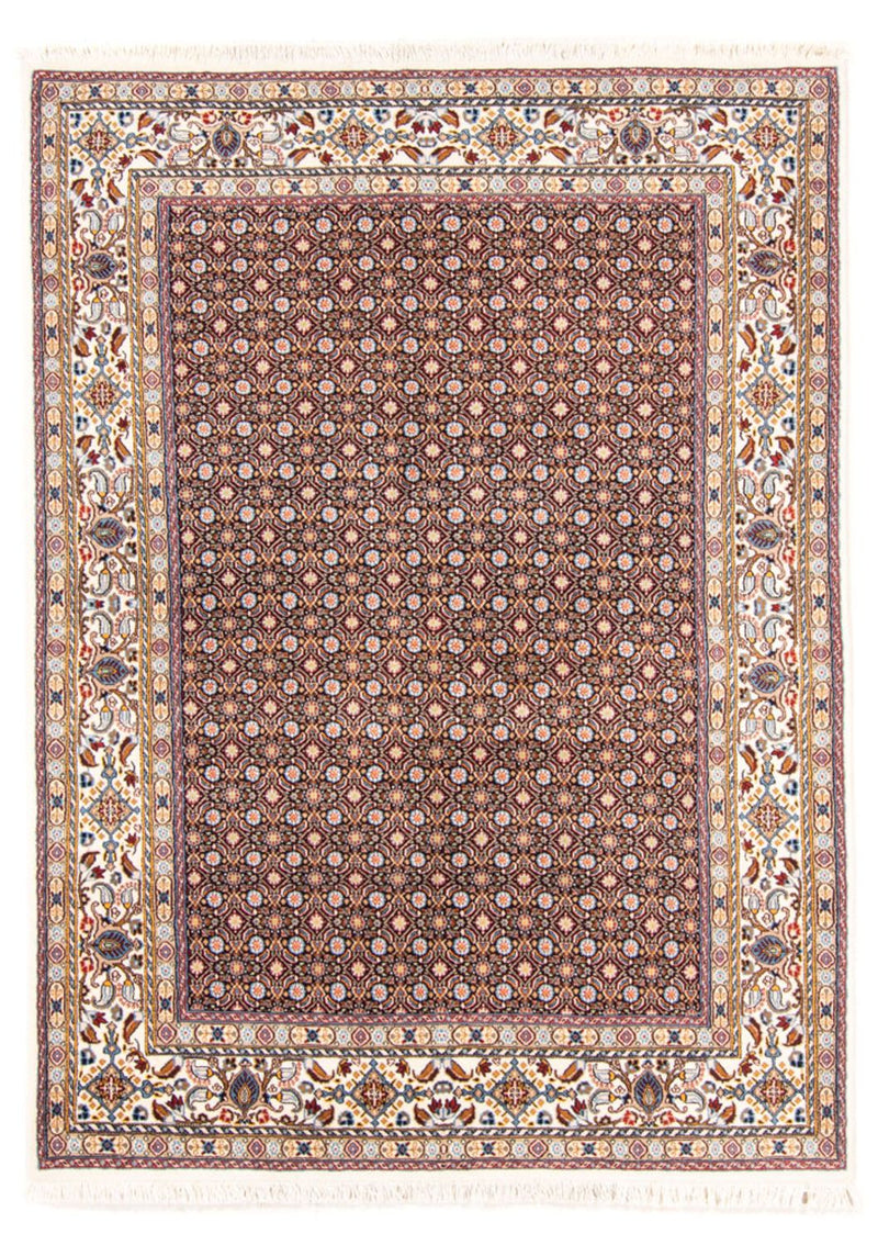 Tapis persan - Classique - 197 x 141 cm - bleu foncé