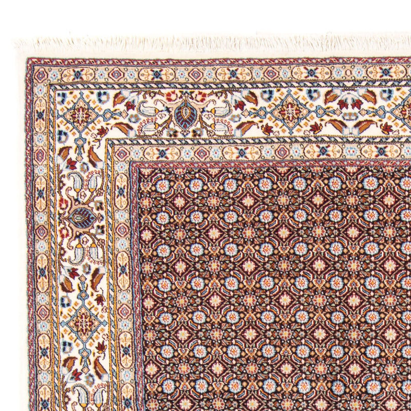 Tapis persan - Classique - 197 x 141 cm - bleu foncé