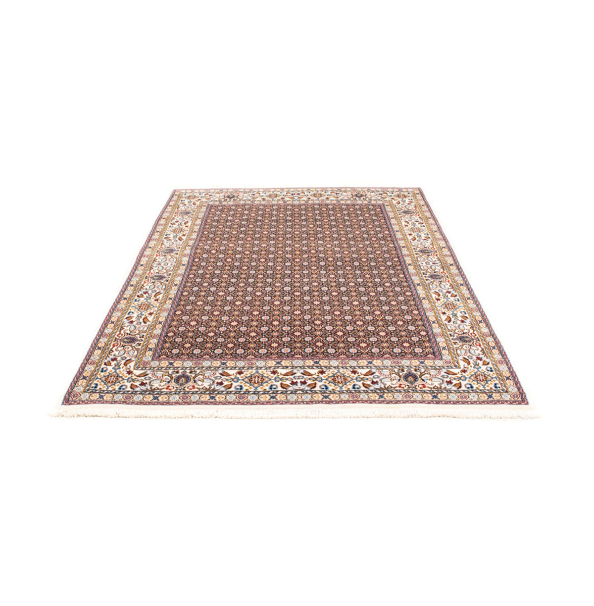 Tapis persan - Classique - 197 x 141 cm - bleu foncé