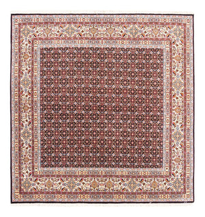 Tapis persan - Classique carré  - 195 x 193 cm - bleu foncé