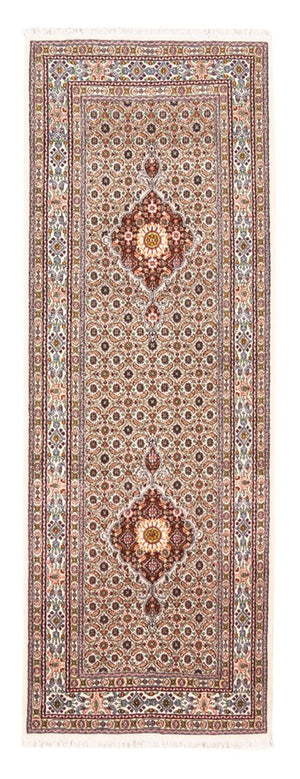 Tapis de couloir Tapis persan - Classique - 201 x 80 cm - crème