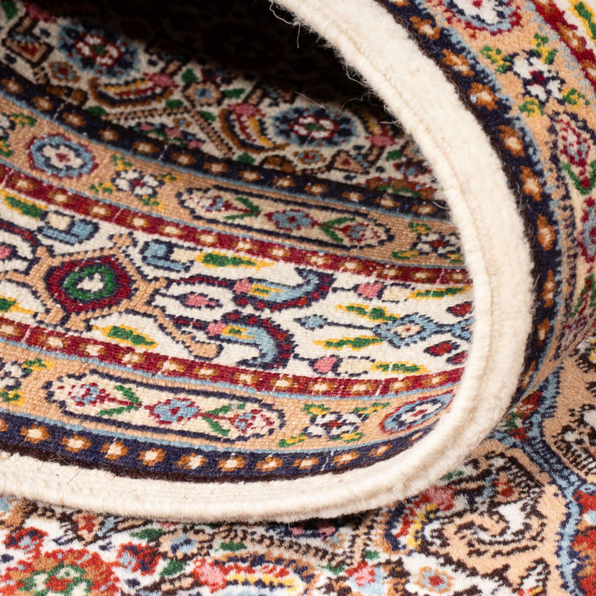 Tapis de couloir Tapis persan - Classique - 199 x 80 cm - crème