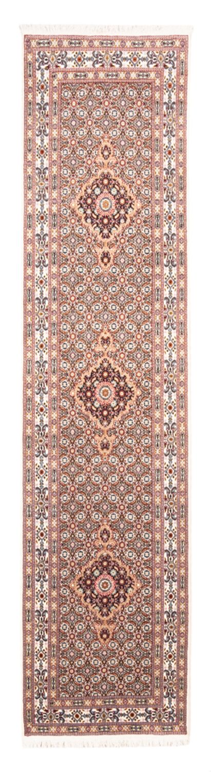 Tapis de couloir Tapis persan - Classique - 287 x 77 cm - crème