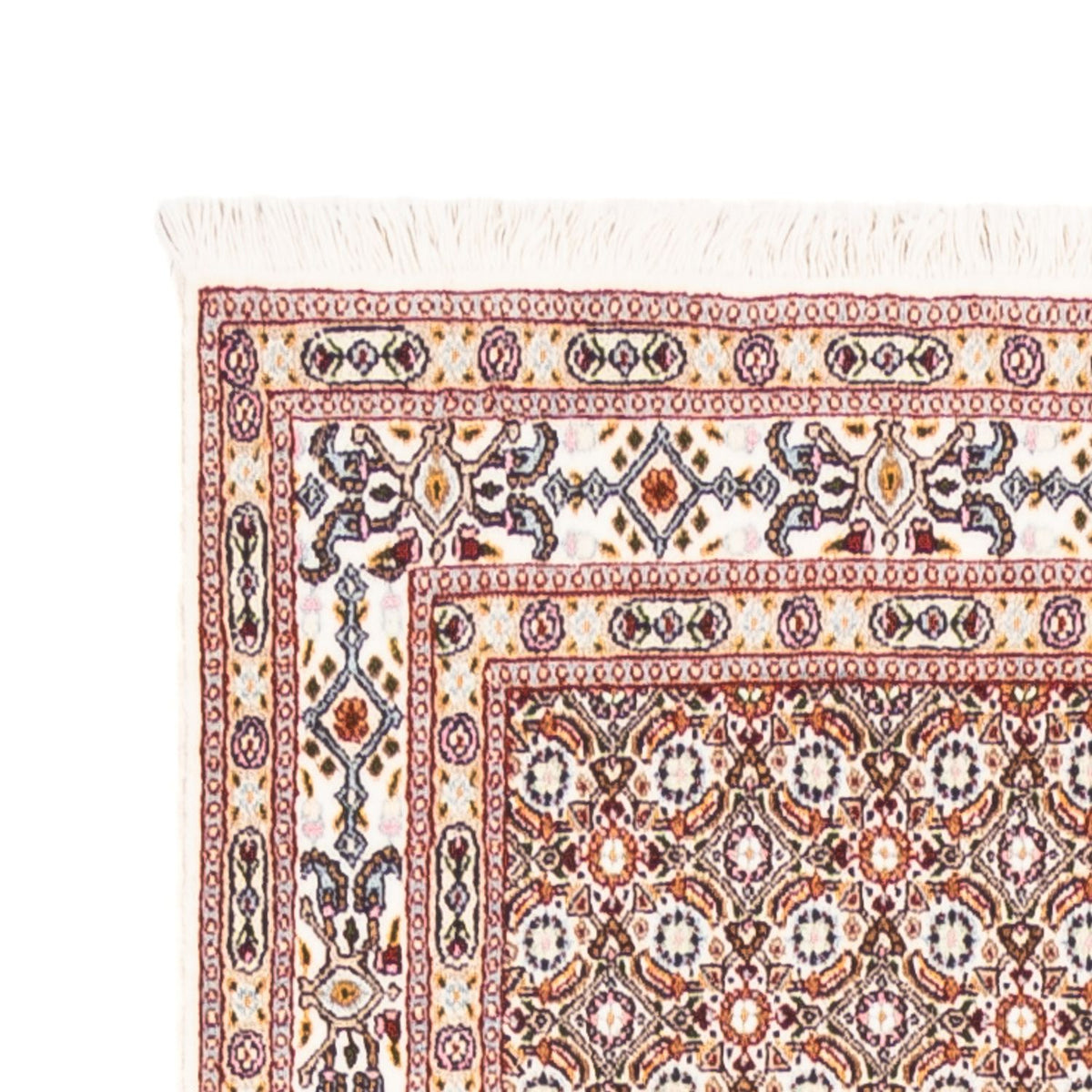 Tapis de couloir Tapis persan - Classique - 287 x 77 cm - crème