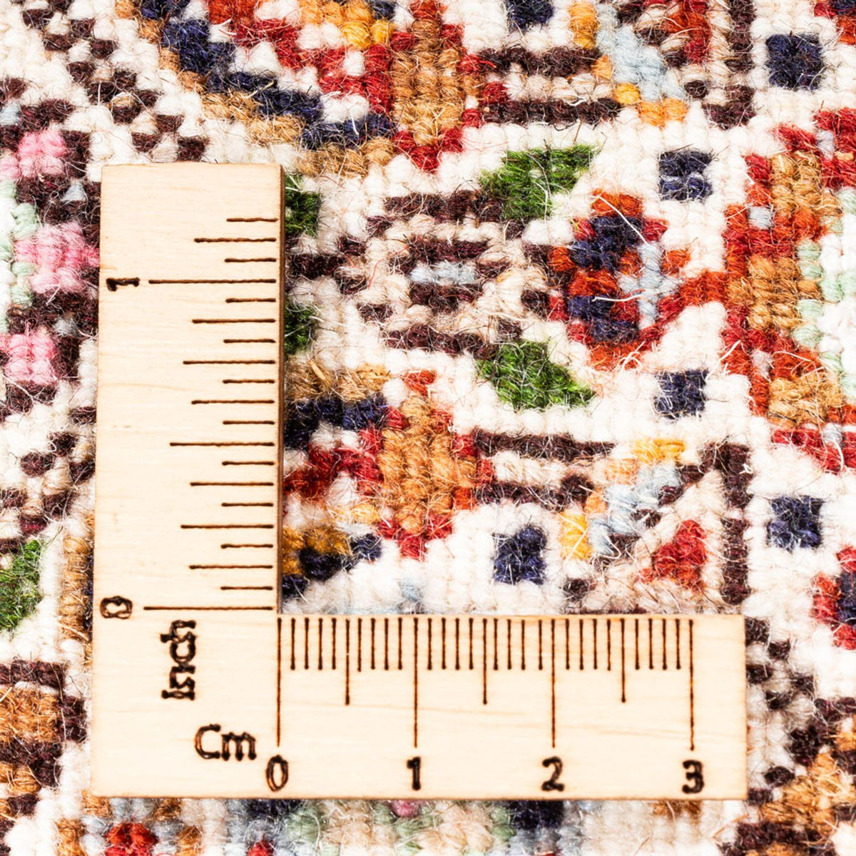 Tapis de couloir Tapis persan - Classique - 287 x 77 cm - crème