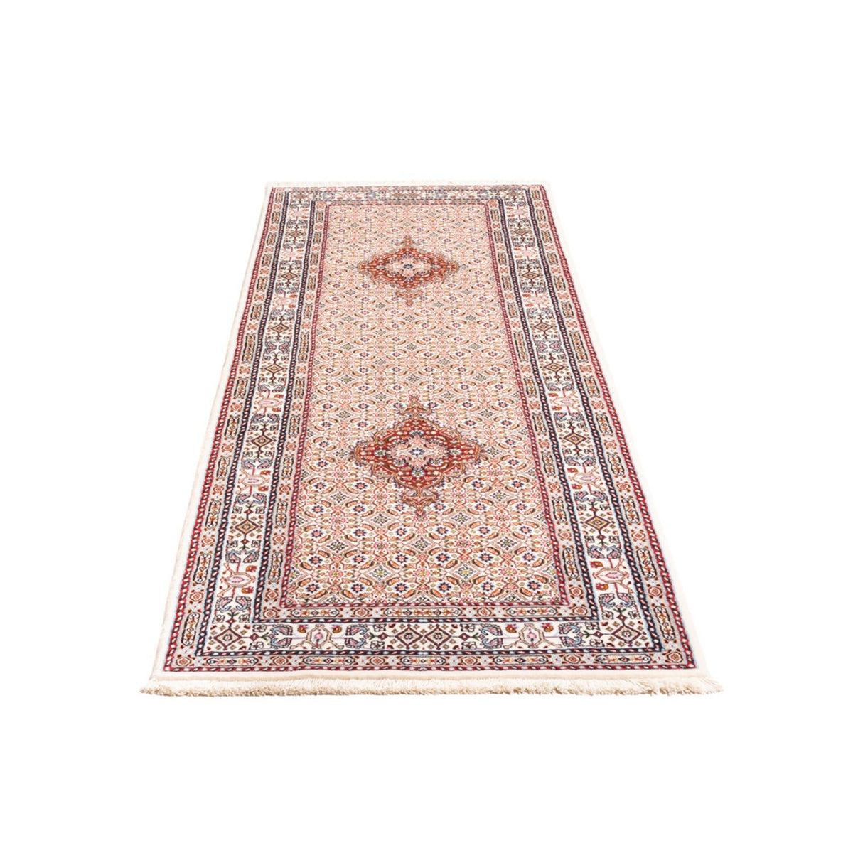 Tapis de couloir Tapis persan - Classique - 240 x 77 cm - crème