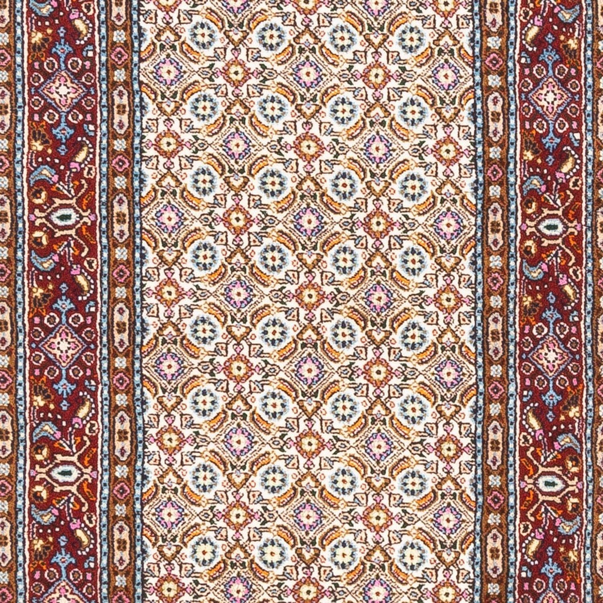 Tapis de couloir Tapis persan - Classique - 498 x 76 cm - crème
