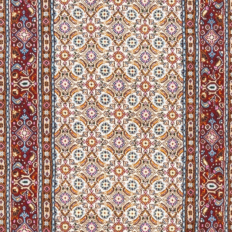 Tapis de couloir Tapis persan - Classique - 498 x 76 cm - crème