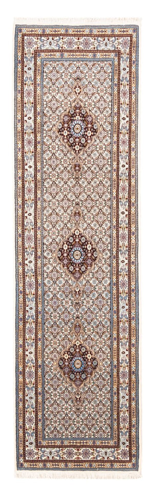 Tapis de couloir Tapis persan - Classique - 237 x 77 cm - crème