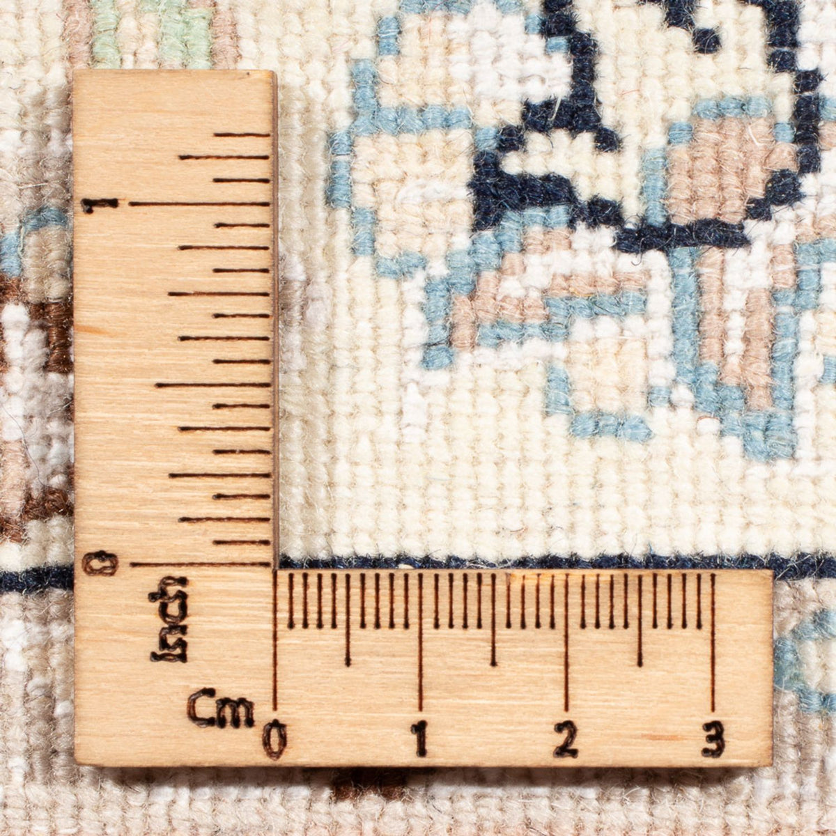 Tapis persan - Nain - Premium - 140 x 70 cm - bleu foncé