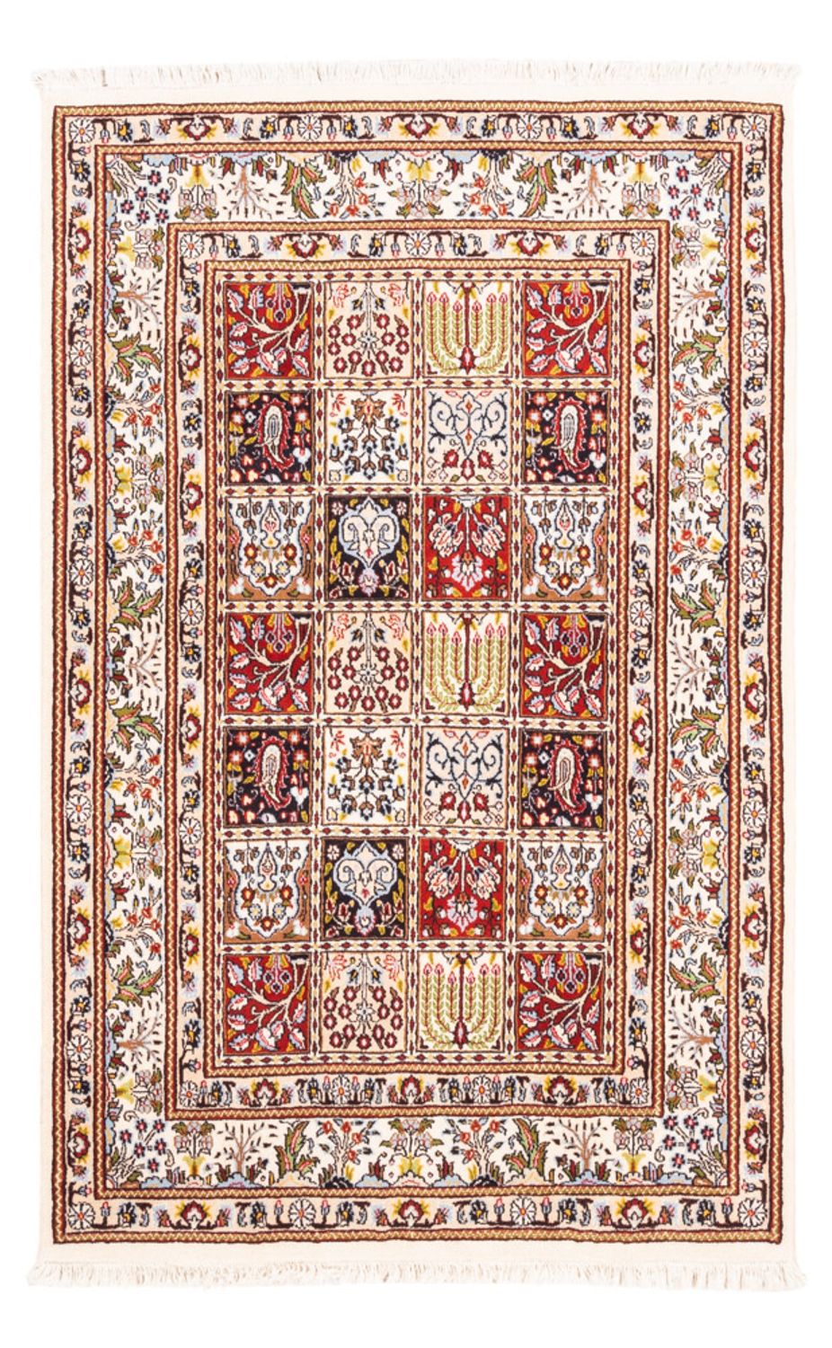 Tapis persan - Classique - 147 x 100 cm - multicolore